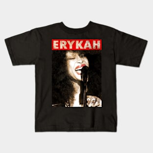 Sing Erykah Badu | Vintage RNB Kids T-Shirt